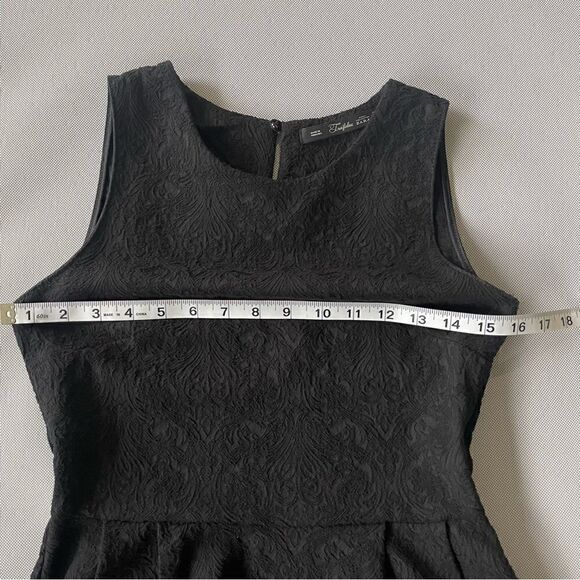 Zara Black Peplum MMXII Collection Flare Sleeveless Blouse Women’s Size Medium - Picture 6 of 10